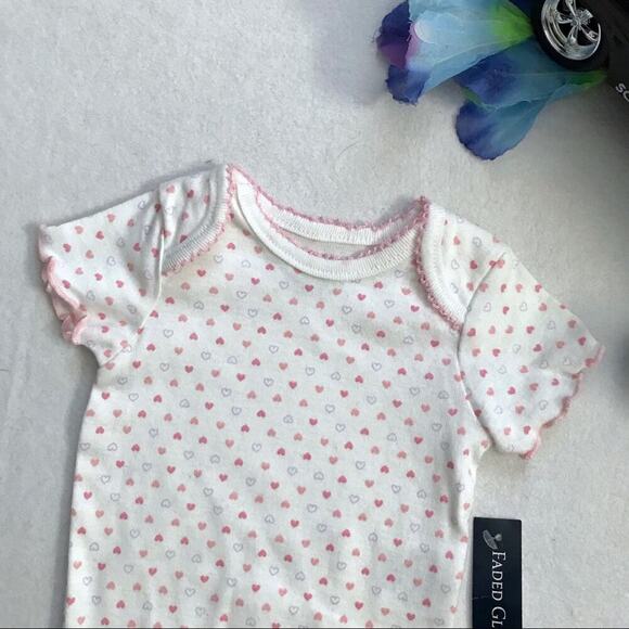 Cat & Jack and Faded Glory NWT 3 Assorted Pack for Girls NB - Picture 3 of 12